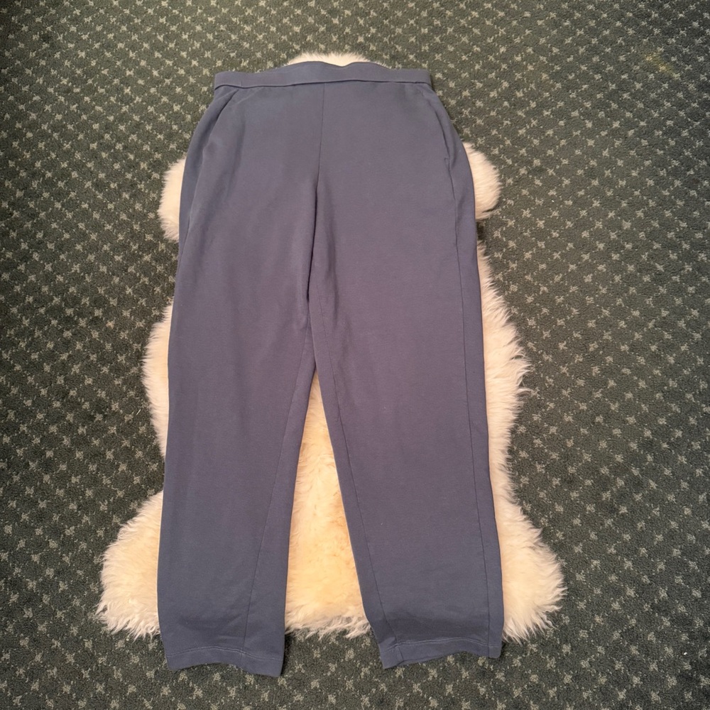 Eileen Fisher Blue Straight Leg Lounge Pants